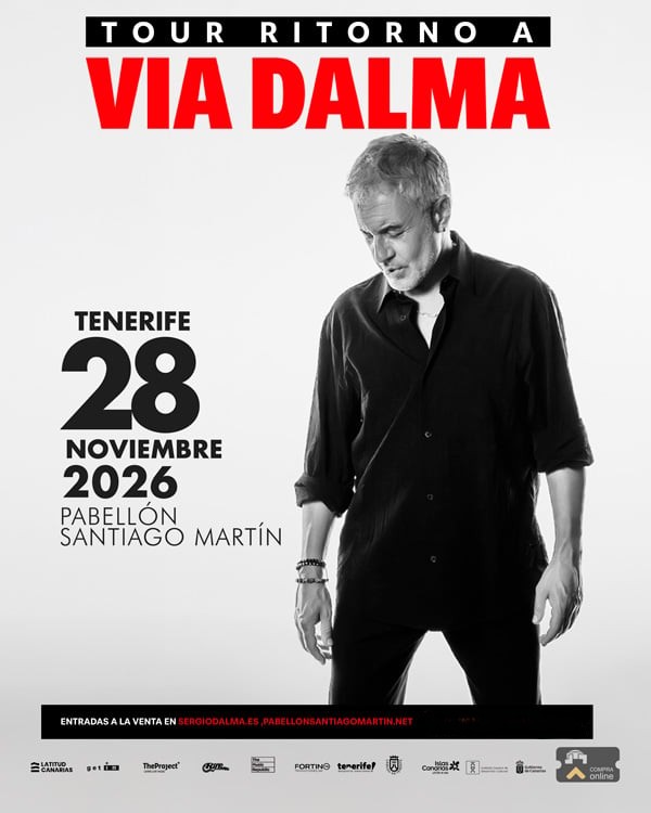 Concierto de Sergio Dalma en Tenerife